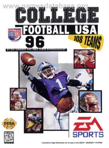Cover College Football USA 96 for Genesis - Mega Drive